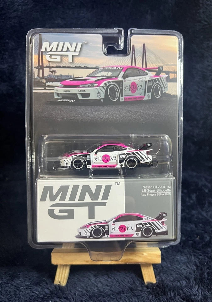 Mini GT 781- NIssan LB- Super Silhouette S15 SILVIA Auto Finesse SEMA 2023