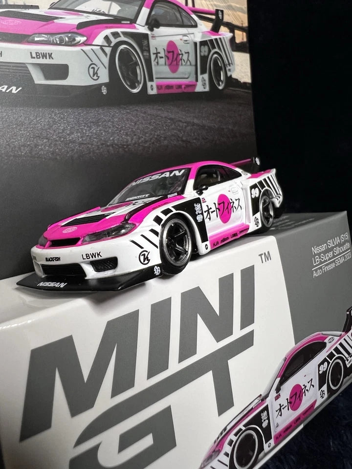 Mini GT 781- NIssan LB- Super Silhouette S15 SILVIA Auto Finesse SEMA 2023