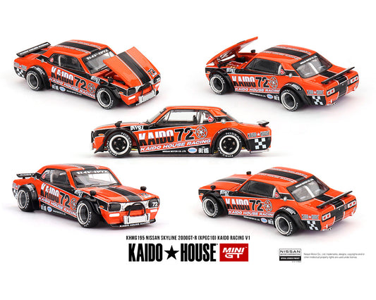 (Preorder) Kaido House 195 Nissan Skyline 2000GT-R (KPGC10) Kaido Racing V1